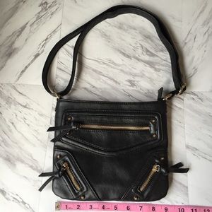 Aldo Black Vegan Cross Body Bag